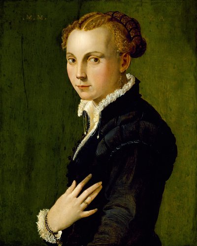 Portrait of a Woman by Unbekannt Unbekannt